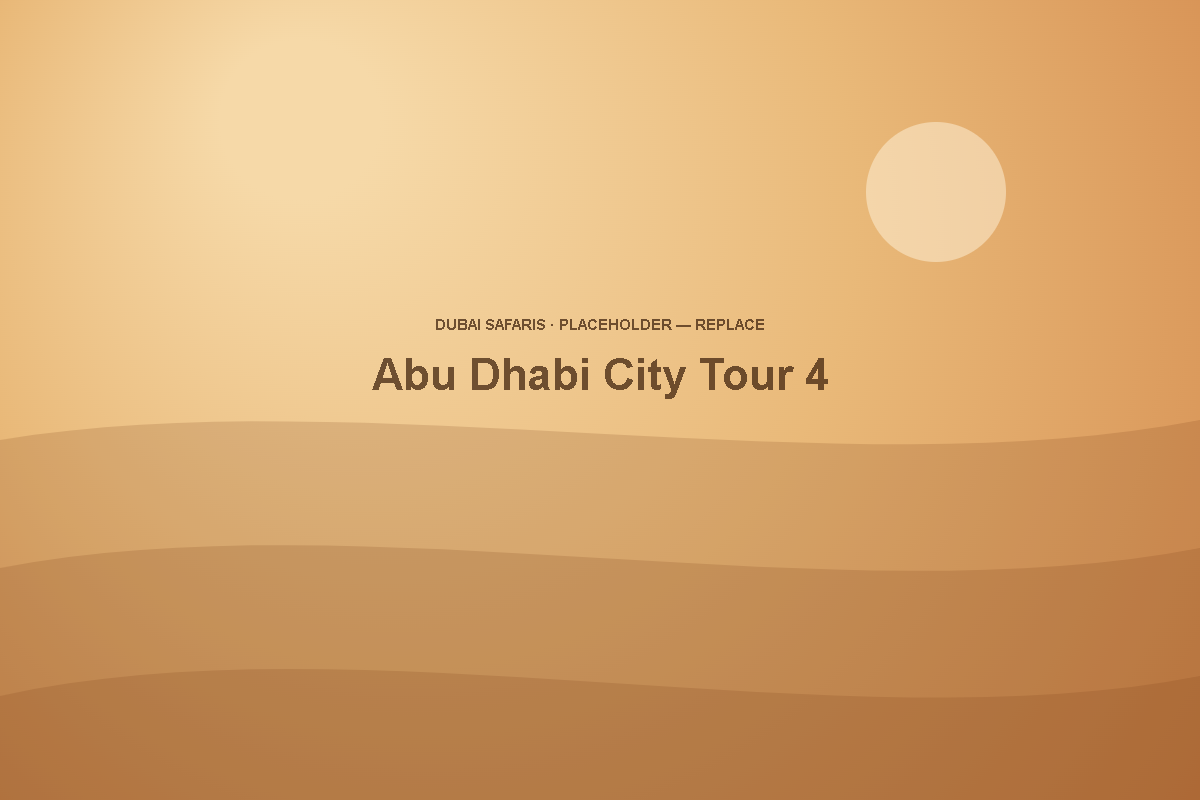 Abu Dhabi City Tour in Dubai — photo 4