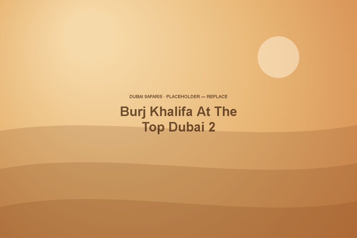 Burj Khalifa At The Top in Dubai — photo 2